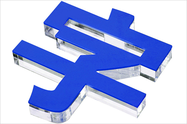 水晶字展示 水晶字展示